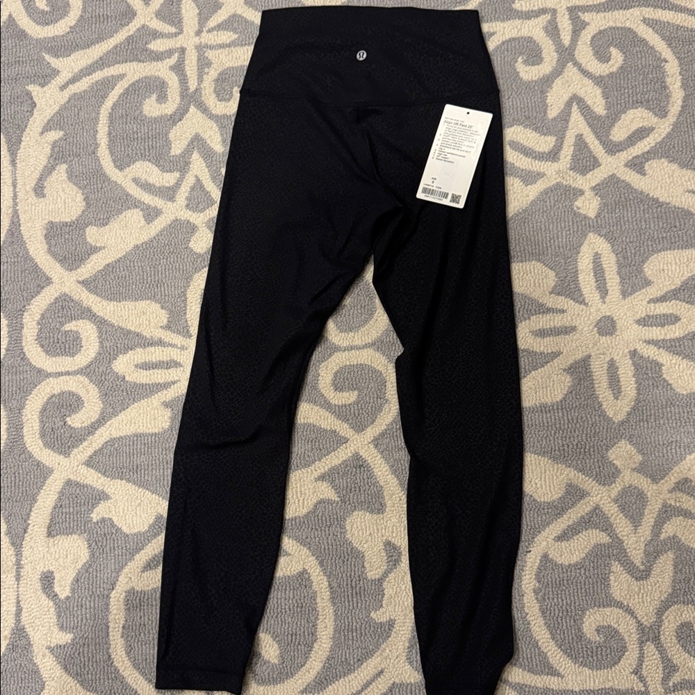 ⚫️ Lululemon Align HR Pant 25" Code Emboss Black - Picture 8 of 9